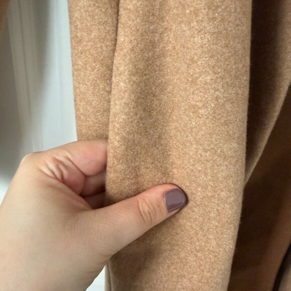 NWOT Love Tree Women's Long Coat with Pockets in Camel Size XL - Picture 6 of 6